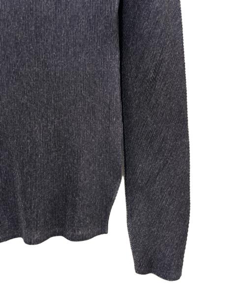 PLEATS PLEASE（プリーツプリーズ）PLEATS PLEASE (プリーツプリーズ) ハイネックロングスリーブカットソー グレー サイズ:3の古着・服飾アイテム