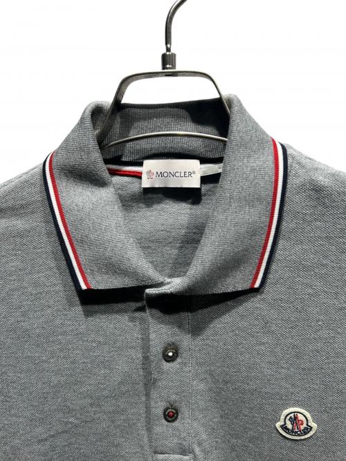 MONCLER（モンクレール）MONCLER (モンクレール) ロングスリーブポロシャツ/C20918348000 グレー サイズ:Sの古着・服飾アイテム