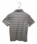 MONCLER (モンクレール) MONCLER/ボーダーポロシャツ グレー サイズ:M：25000円