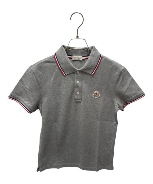 MONCLER（モンクレール）MONCLER (モンクレール) MONCLER/フロントロゴポロシャツ/84093 グレー サイズ:Sの古着・服飾アイテム