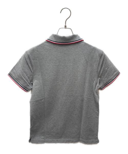 MONCLER（モンクレール）MONCLER (モンクレール) MONCLER/フロントロゴポロシャツ/84093 グレー サイズ:Sの古着・服飾アイテム
