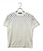 LOUIS VUITTONルイ ヴィトン）の古着「24SS グラディエントTシャツ RM252MQ FSB HQY42W」｜ホワイト