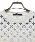 中古・古着 LOUIS VUITTON (ルイ ヴィトン) 24SS グラディエントTシャツ RM252MQ FSB HQY42W ホワイト サイズ:S：90000円