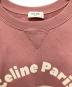 中古・古着 CELINE (セリーヌ) アルク・ドゥ・トリオンフ スウェットシャツ　2Y88D670Q ピンク サイズ:M：38000円