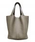 HERMES (エルメス) ピコタンロックMM/Picotin Lock 22/シルバー金具 エトゥープ サイズ:MM：750000円