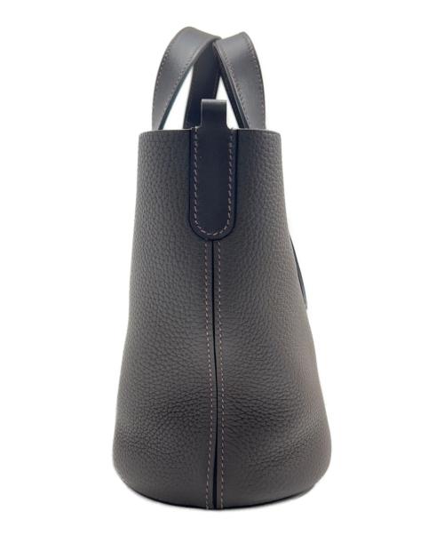 HERMES（エルメス）HERMES (エルメス) インザループ18/18IN-THE-LOOP/W刻印/2024/トリヨン/エベンヌ/ゴールド金具 エベンヌ サイズ:18 未使用品の古着・服飾アイテム