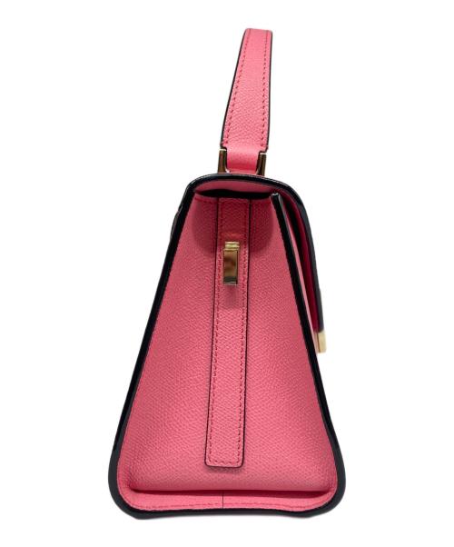 Valextra（ヴァレクストラ）Valextra (ヴァレクストラ) イジィデ ミニ ショッキングピンク サイズ:ミニ/miniの古着・服飾アイテム