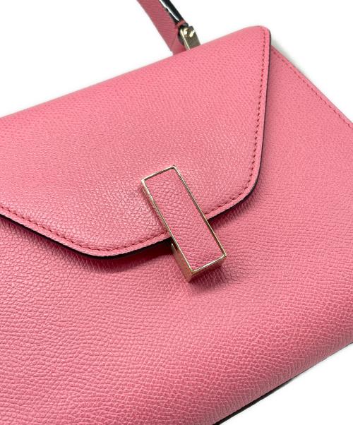 Valextra（ヴァレクストラ）Valextra (ヴァレクストラ) イジィデ ミニ ショッキングピンク サイズ:ミニ/miniの古着・服飾アイテム