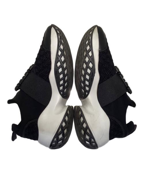Roger Vivier（ロジェ ヴィヴィエ）Roger Vivier (ロジェ ヴィヴィエ) ヴィヴ ラン スニーカー ブラック サイズ:38の古着・服飾アイテム