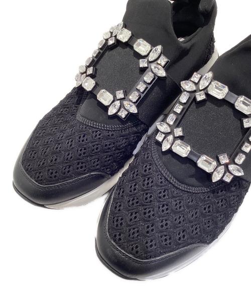 Roger Vivier（ロジェ ヴィヴィエ）Roger Vivier (ロジェ ヴィヴィエ) ヴィヴ ラン スニーカー ブラック サイズ:38の古着・服飾アイテム