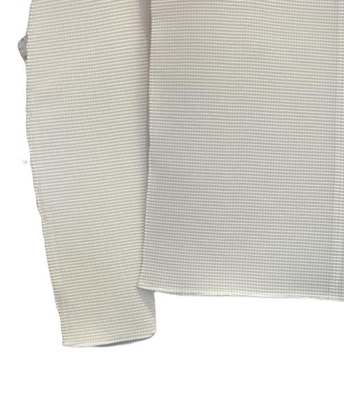 me ISSEY MIYAKE（ミーイッセイ ミヤケ）me ISSEY MIYAKE (ミーイッセイ ミヤケ) プリーツ長袖カットソー ホワイト サイズ:Freeの古着・服飾アイテム