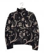 me ISSEY MIYAKEミーイッセイ ミヤケ）の古着「プリーツ長袖Tシャツ」｜ブラック