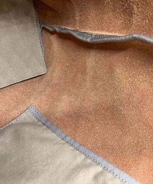 SLOW&CO（スロウアンドコー）SLOW&CO (スロウアンドコー) レザートートバッグ キャメルの古着・服飾アイテム