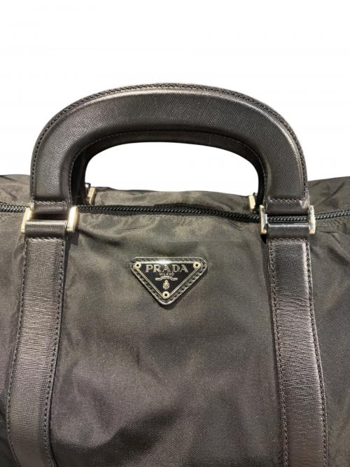 PRADA（プラダ）PRADA (プラダ) ナイロンボストンバッグ ブラック サイズ:-の古着・服飾アイテム