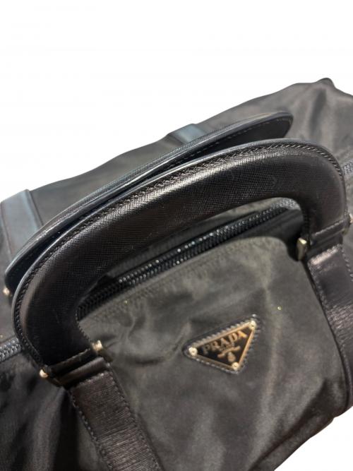 PRADA（プラダ）PRADA (プラダ) ナイロンボストンバッグ ブラック サイズ:-の古着・服飾アイテム