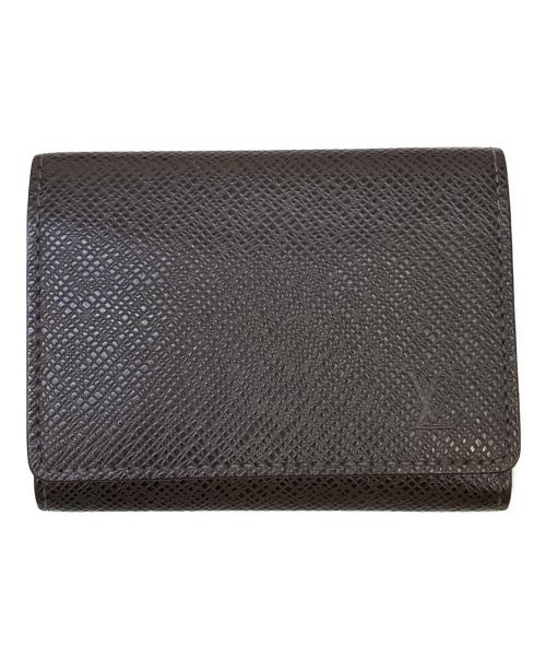 LOUIS VUITTON（ルイ ヴィトン）LOUIS VUITTON (ルイ ヴィトン) カードケース　アンヴェロップ・カルト・ドゥ・ヴィジット ブラウンの古着・服飾アイテム