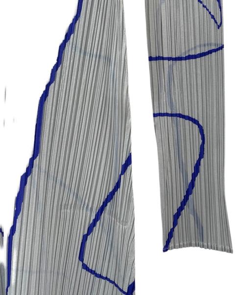 PLEATS PLEASE（プリーツプリーズ）PLEATS PLEASE (プリーツプリーズ) ロングプリーツワンピース グレー サイズ:3の古着・服飾アイテム