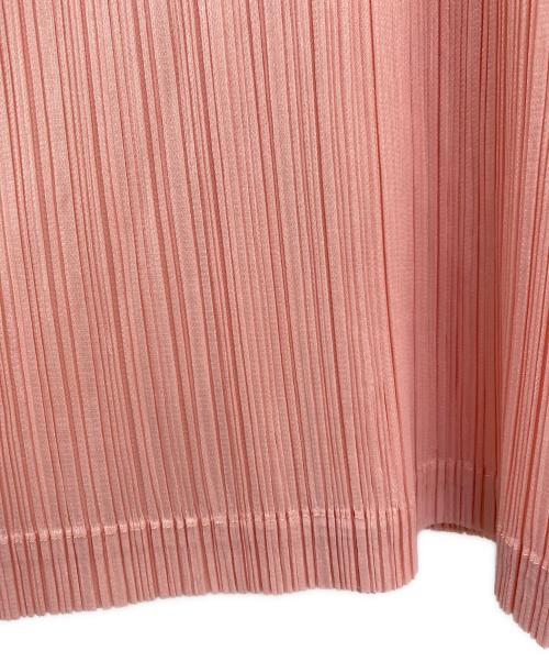 PLEATS PLEASE（プリーツプリーズ）PLEATS PLEASE (プリーツプリーズ) プリーツワンピース ピンク サイズ:4の古着・服飾アイテム