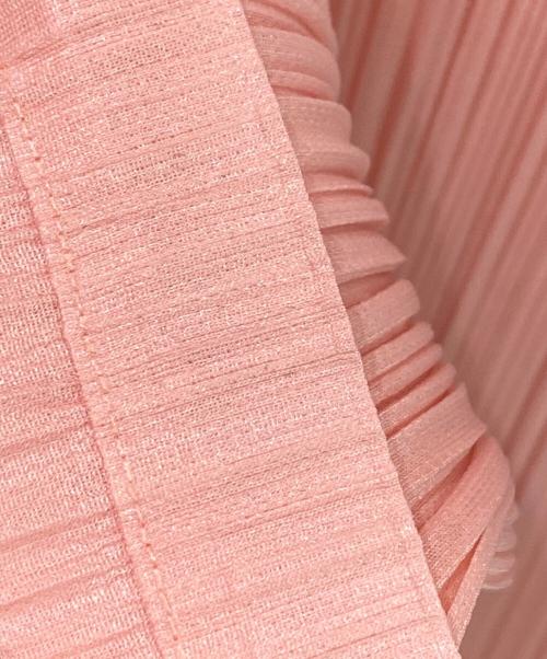 PLEATS PLEASE（プリーツプリーズ）PLEATS PLEASE (プリーツプリーズ) プリーツワンピース ピンク サイズ:4の古着・服飾アイテム