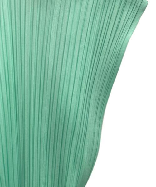 PLEATS PLEASE（プリーツプリーズ）PLEATS PLEASE (プリーツプリーズ) ロングジレ / ベスト 黄緑 サイズ:3の古着・服飾アイテム