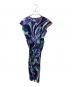 PLEATS PLEASE（プリーツプリーズ）の古着「24SS TARDIVO DRESS/ノースリーブワンピース」｜ネイビー