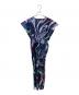 PLEATS PLEASE (プリーツプリーズ) 24SS TARDIVO DRESS/ノースリーブワンピース ネイビー サイズ:3：40000円