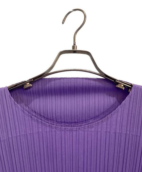 PLEATS PLEASE（プリーツプリーズ）PLEATS PLEASE (プリーツプリーズ) 長袖カットソー パープル サイズ:不明の古着・服飾アイテム