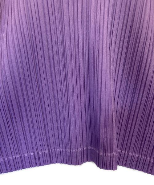 PLEATS PLEASE（プリーツプリーズ）PLEATS PLEASE (プリーツプリーズ) 長袖カットソー パープル サイズ:不明の古着・服飾アイテム