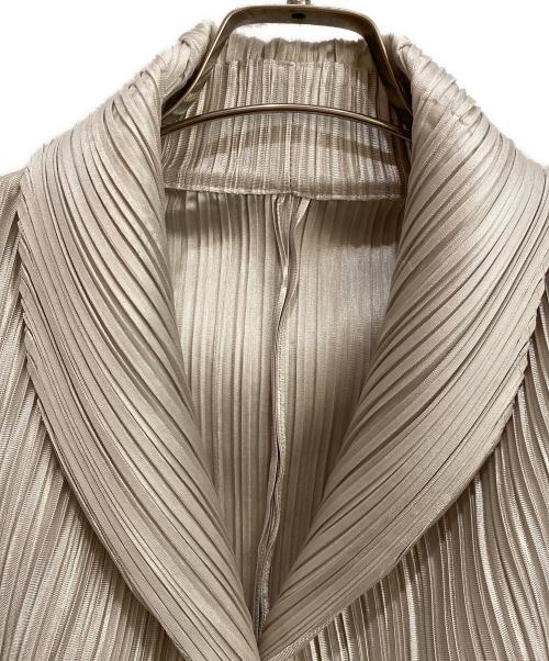 PLEATS PLEASE（プリーツプリーズ）PLEATS PLEASE (プリーツプリーズ) カーディガン グレー サイズ:3の古着・服飾アイテム