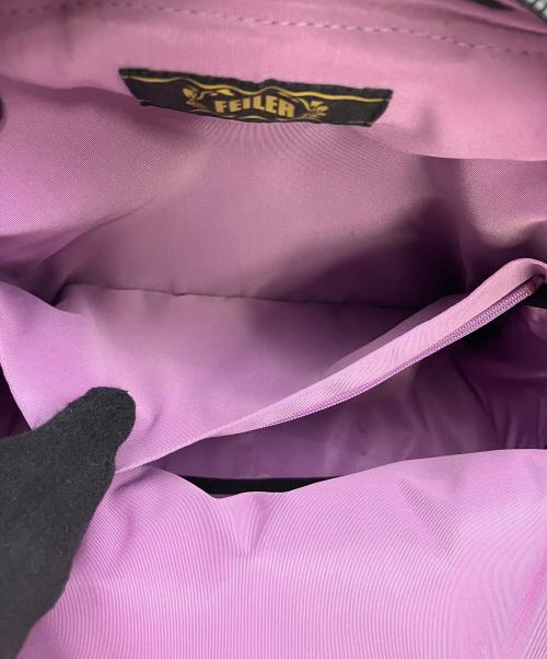 FEILER（フェイラー）FEILER (フェイラー) リュック ブラックの古着・服飾アイテム