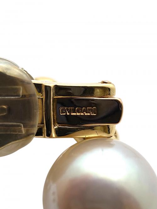 BVLGARI（ブルガリ）BVLGARI (ブルガリ) パッソ ドッピオ イヤリング/K18YG/14.9gの古着・服飾アイテム
