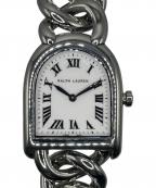 RALPH LAURENラルフローレン）の古着「STIRRUP PETITE LINK スィテラップ プティリンク/Ref.R0040000/オフホワイト文字盤」｜白文字盤