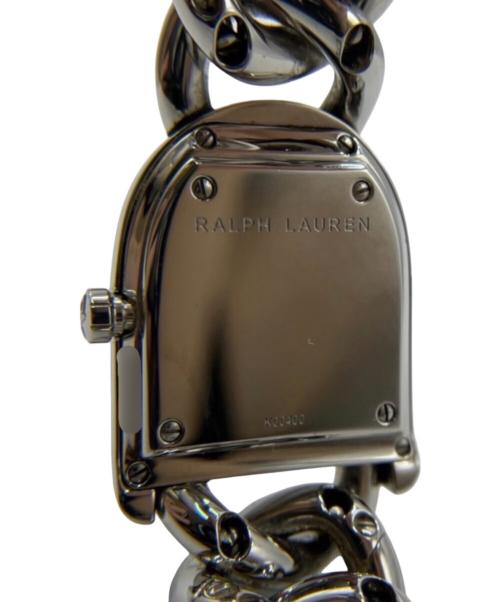 RALPH LAUREN（ラルフローレン）RALPH LAUREN (ラルフローレン) STIRRUP PETITE LINK スィテラップ プティリンク/Ref.R0040000/オフホワイト文字盤 白文字盤の古着・服飾アイテム
