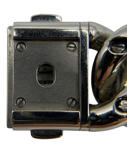 RALPH LAUREN（ラルフローレン）RALPH LAUREN (ラルフローレン) STIRRUP PETITE LINK スィテラップ プティリンク/Ref.R0040000/オフホワイト文字盤 白文字盤の古着・服飾アイテム