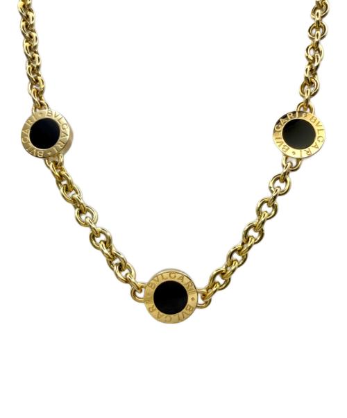 BVLGARI（ブルガリ）BVLGARI (ブルガリ) ブルガリブルガリ/ヴィンテージネックレス/K18YG×オニキスの古着・服飾アイテム