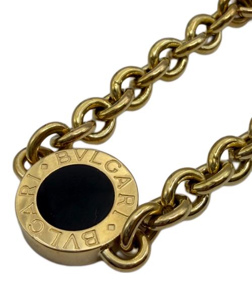 BVLGARI（ブルガリ）BVLGARI (ブルガリ) ブルガリブルガリ/ヴィンテージネックレス/K18YG×オニキスの古着・服飾アイテム