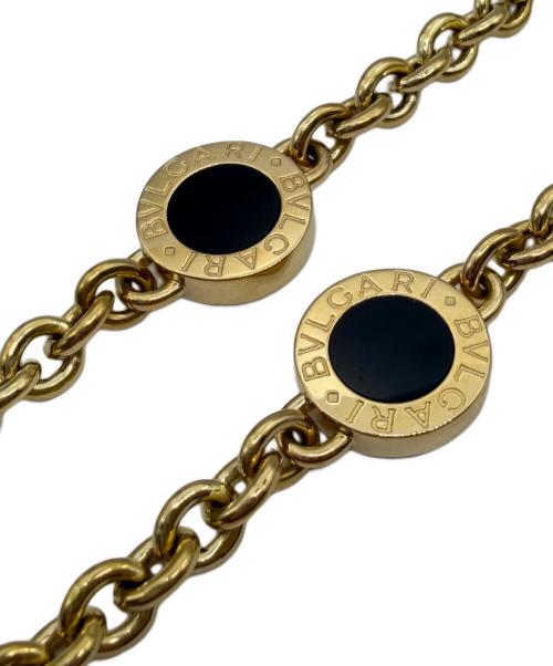 BVLGARI（ブルガリ）BVLGARI (ブルガリ) ブルガリブルガリ/ヴィンテージネックレス/K18YG×オニキスの古着・服飾アイテム