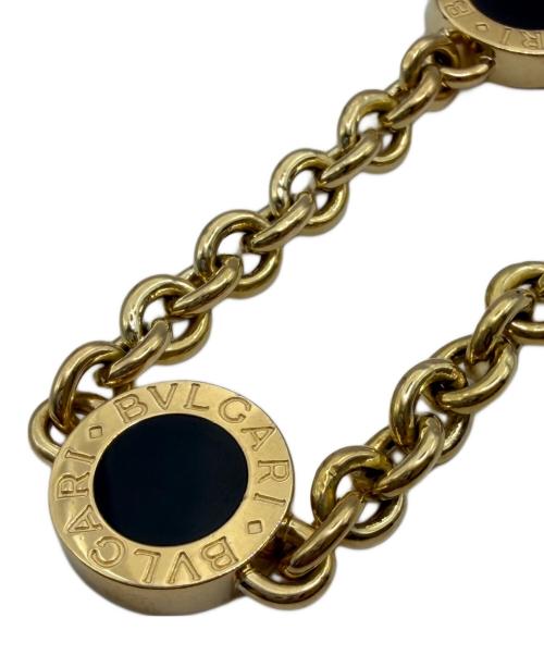 BVLGARI（ブルガリ）BVLGARI (ブルガリ) ブルガリブルガリ/ヴィンテージネックレス/K18YG×オニキスの古着・服飾アイテム