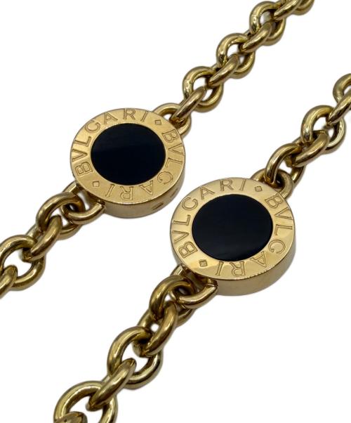 BVLGARI（ブルガリ）BVLGARI (ブルガリ) ブルガリブルガリ/ヴィンテージネックレス/K18YG×オニキスの古着・服飾アイテム