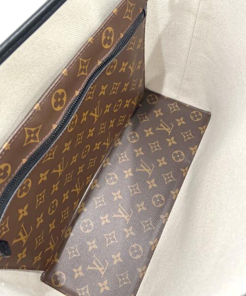 LOUIS VUITTON（ルイ ヴィトン）LOUIS VUITTON (ルイ ヴィトン) Monogram Macassar Weekend Tote GM/ノグラム マカサー ウィークエンド トート GM/M45733 ブラウン サイズ:GMの古着・服飾アイテム