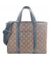 LOUIS VUITTON（ルイ ヴィトン）の古着「Monogram Macassar Weekend Tote GM/ノグラム マカサー ウィークエンド トート GM/M45733」｜ブラウン