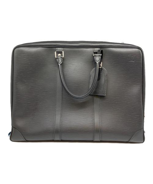 LOUIS VUITTON（ルイ ヴィトン）LOUIS VUITTON (ルイ ヴィトン) ポルト ドキュマン ヴォワヤージュ ブラックの古着・服飾アイテム