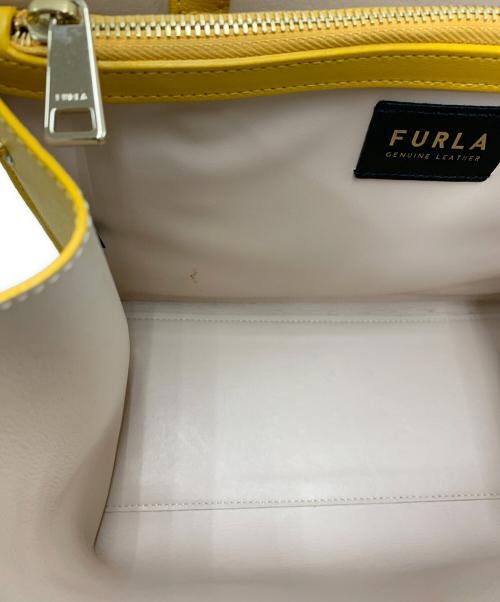 FURLA（フルラ）FURLA (フルラ) トートバッグ イエローの古着・服飾アイテム