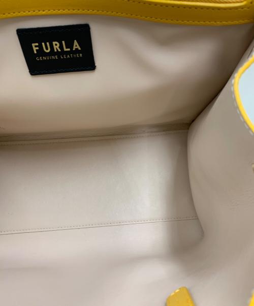 FURLA（フルラ）FURLA (フルラ) トートバッグ イエローの古着・服飾アイテム