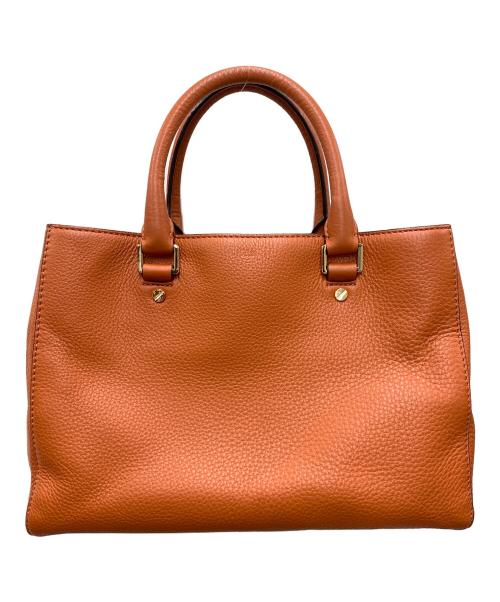 MICHAEL KORS（マイケル・コース）MICHAEL KORS (マイケル・コース) 2WAYショルダーバッグ オレンジの古着・服飾アイテム