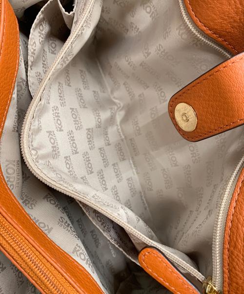 MICHAEL KORS（マイケル・コース）MICHAEL KORS (マイケル・コース) 2WAYショルダーバッグ オレンジの古着・服飾アイテム