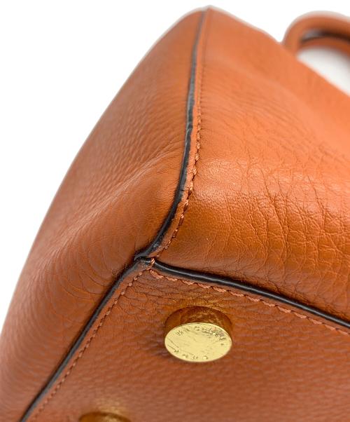 MICHAEL KORS（マイケル・コース）MICHAEL KORS (マイケル・コース) 2WAYショルダーバッグ オレンジの古着・服飾アイテム