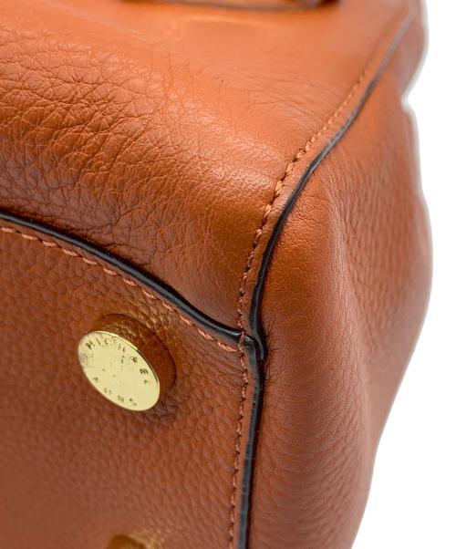 MICHAEL KORS（マイケル・コース）MICHAEL KORS (マイケル・コース) 2WAYショルダーバッグ オレンジの古着・服飾アイテム