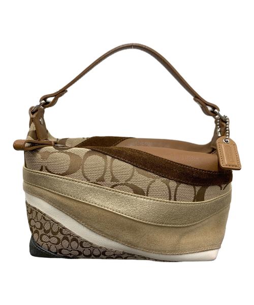 COACH（コーチ）COACH (コーチ) ハンドバッグ ブラウンの古着・服飾アイテム