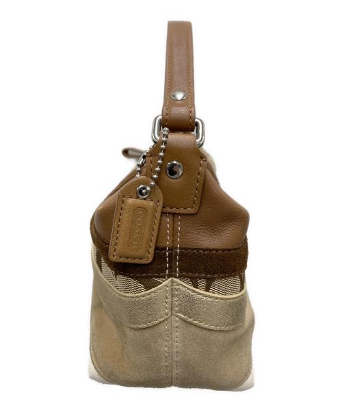 COACH（コーチ）COACH (コーチ) ハンドバッグ ブラウンの古着・服飾アイテム